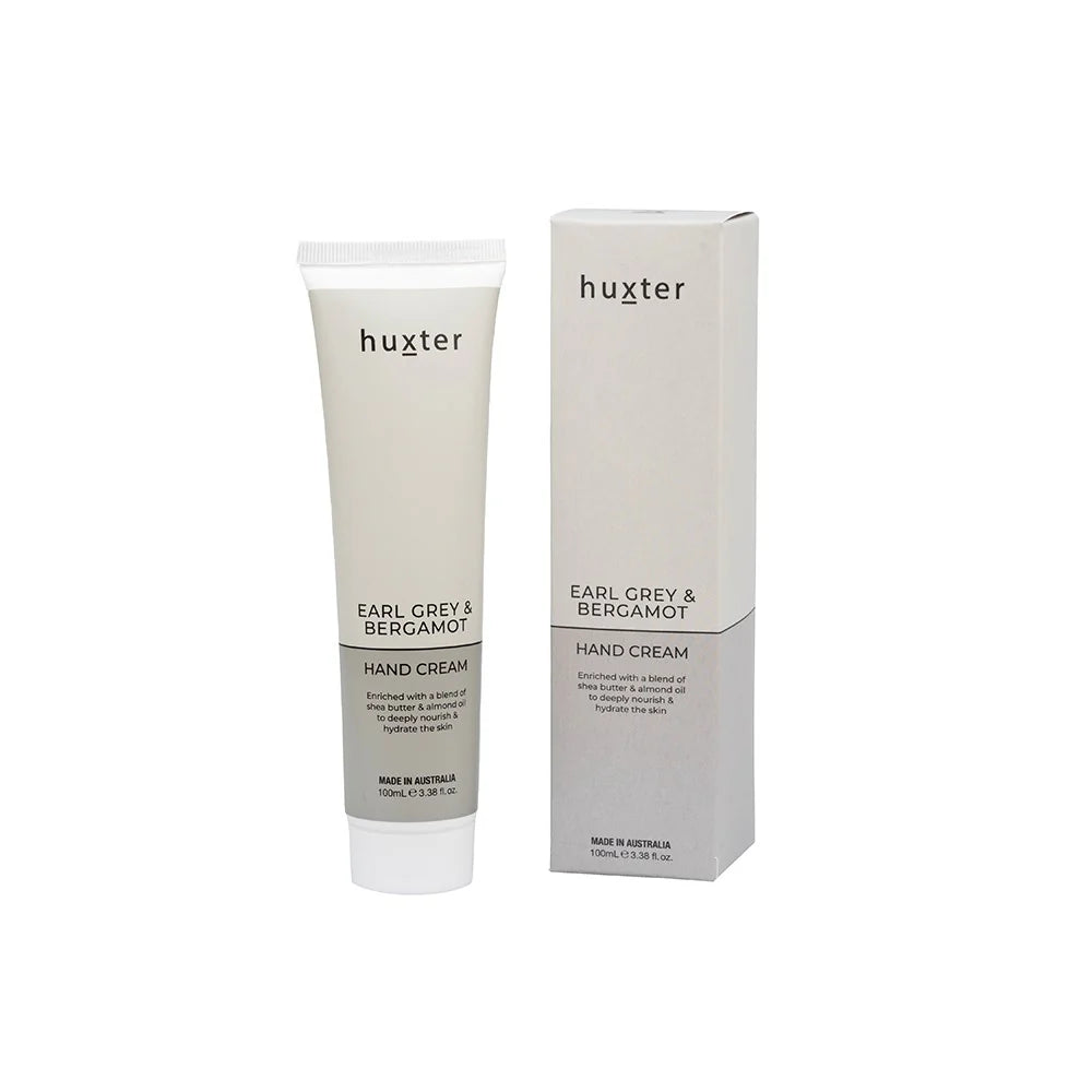 Huxter | Hand Cream - Pale Grey 100ml - Earl Grey & Bergamot