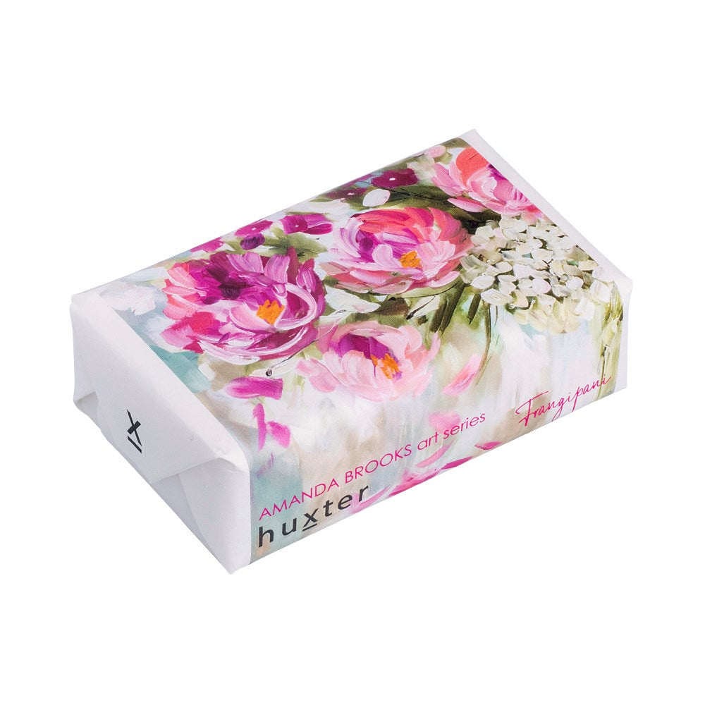 Huxter | Soap Bar - 'Grandiflora Peony' - Frangipani 200g