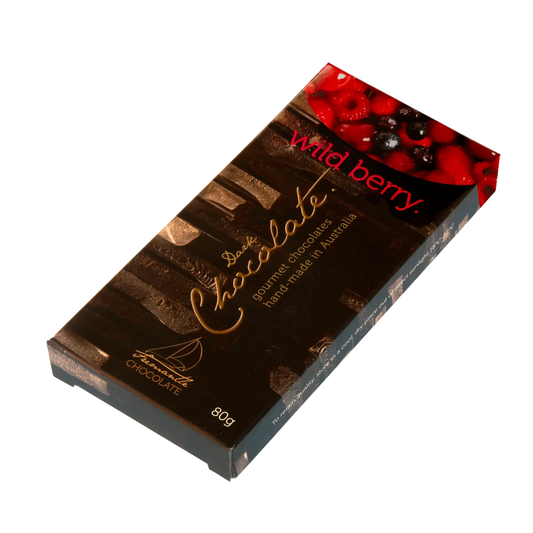 Fremantle Chocolate | Dark Chocolate - Wild Berry 80g