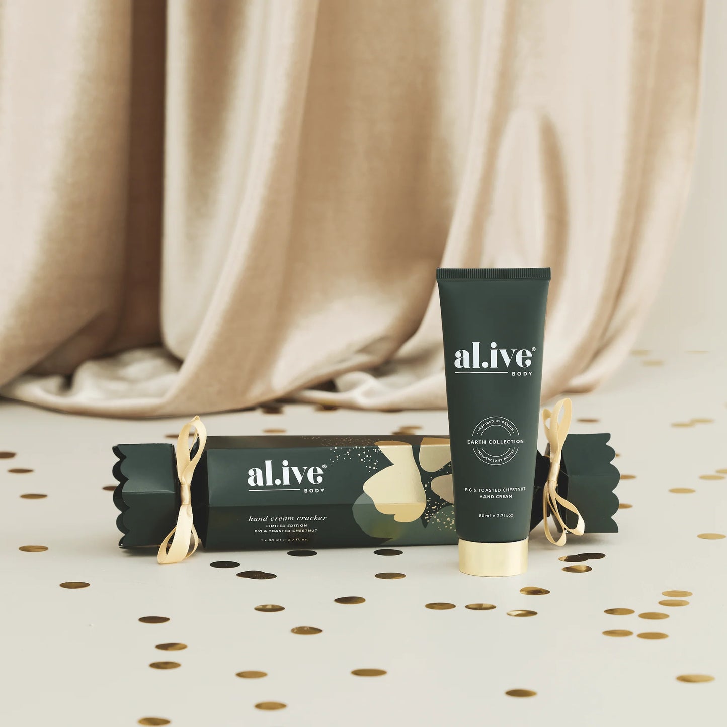 Al.ive Body | Hand Cream Cracker - Fig & Toasted Chestnut