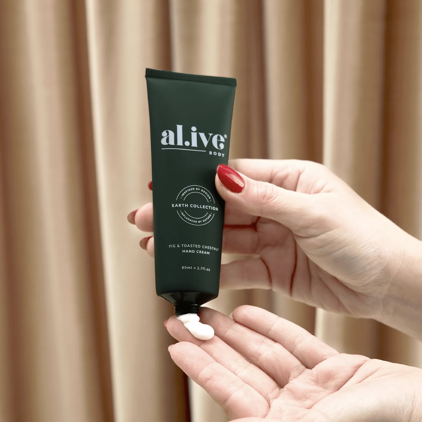 Al.ive Body | Hand Cream Cracker - Fig & Toasted Chestnut