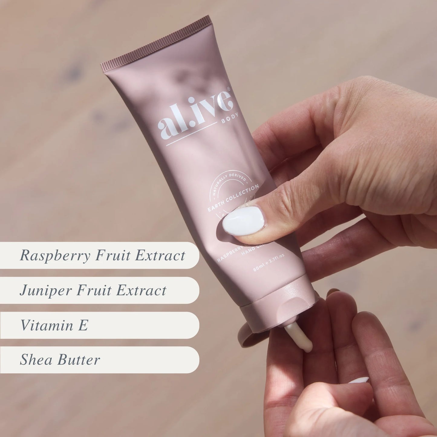 Al.ive Body | Hand Cream - Raspberry Blossom & Juniper