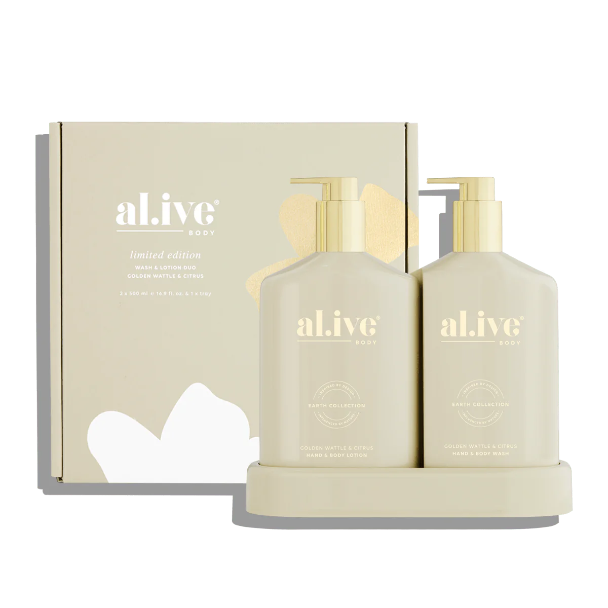 Al.ive Body | Wash & Lotion Duo - Golden Wattle & Citrus - Limited Edition