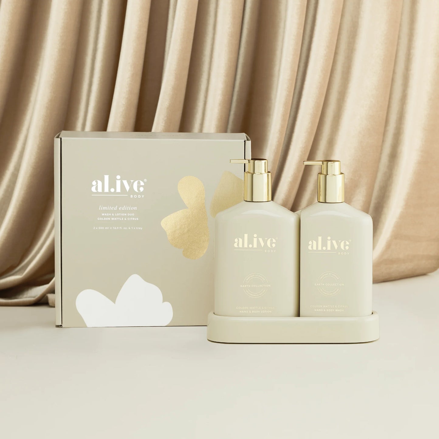 Al.ive Body | Wash & Lotion Duo - Golden Wattle & Citrus - Limited Edition